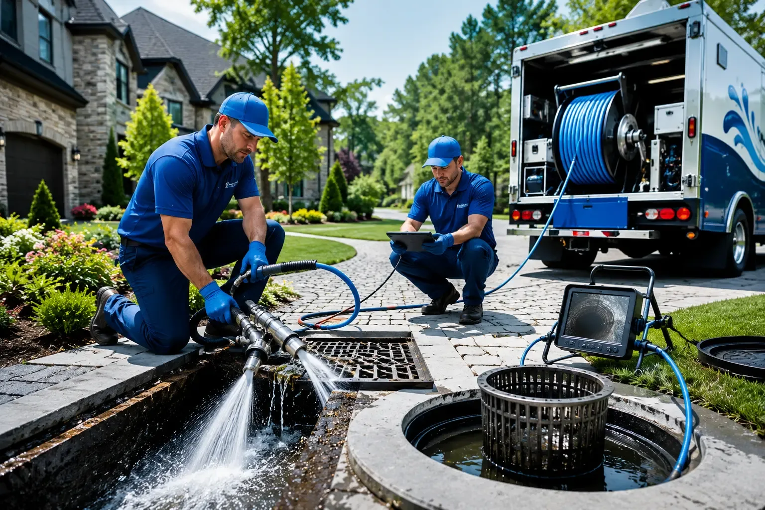 Local outdoor drain cleaning professionals in Sheboygan, WI