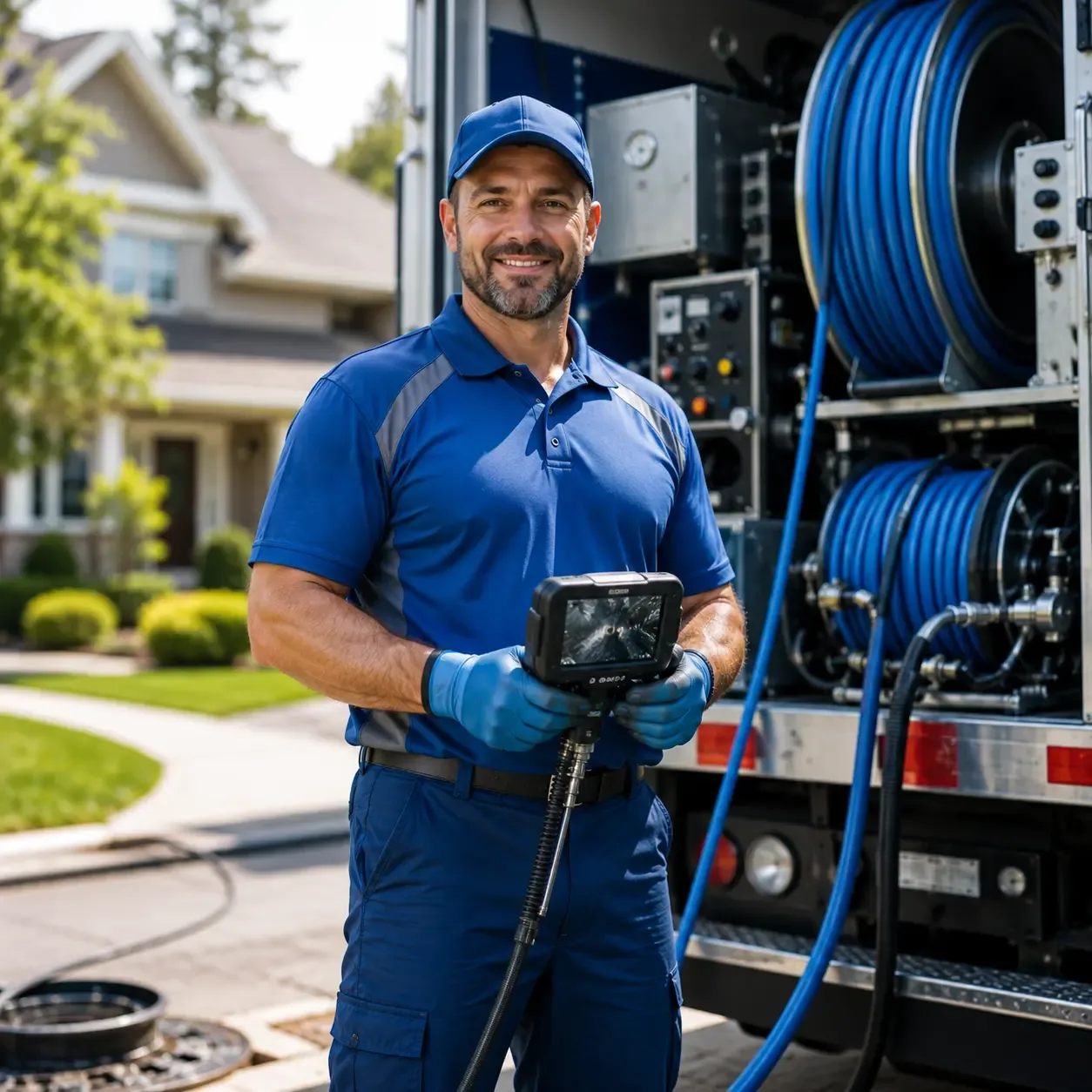 Local outdoor drain cleaning specialists in Sheboygan, WI